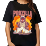 Poozilla Explosive Monstrous Diarrhea Poop Meme Shirt