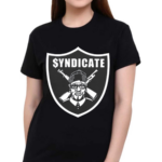 Coco Wearing The Rhyme Syndicate Shirt