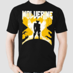 Wolverine 92 silhouettes logo shirt