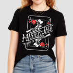 Masterjack Trading Co Gambler Pocket Black Shirt