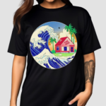 Kame Wave Dragon Ball And Hokusais The Great Wave Off Kanagawa Shirt