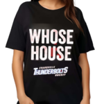 Whose House Evansville Thunderbolts Hockey 2024 Black Shirt