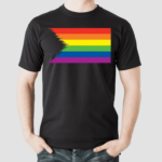 Nina Paley Pride Restored Flag Shirt