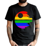 Harli Kane Rainbow Death Star Shirt