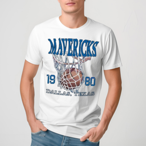 Retro Mavericks Basketball 1980 Texas Shirt