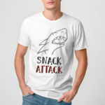 Shark Lovers Snack Attack Mens Shirt