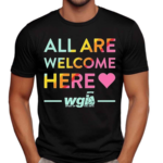 Pride Month All Are Welcome Here Shirt