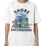 Flamingos Shore Tomorrow We Rest Excursions Shirt