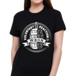 Voluntary Reaction Wkgn Black Color Shirt