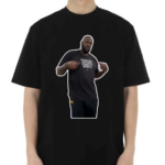 The Shaq Cutout Shaq Wearing A Shirt That Says Everyone Watches Sports Shirt