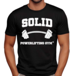 Solid Powerlifting Gym Shirt