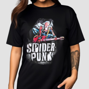 Spider Punk Web Slinging Rockstar Shirt