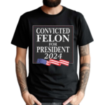 Luke Rudkowski Convicted Felon For President 2024 Shirt