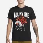 Fallinginreverse Store All My Life Reaper Horse Shirt