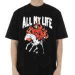 Death All My Life Reaper Horse Painting Shirt