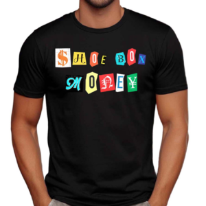 Channing Crowder Wearing Shoe Box Money Shirt