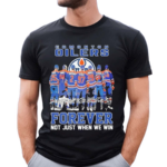 Edmonton Oilers Forever Not Just When We Win 2024 Signatures Shirt