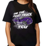 On the fast track to TCU Horned Frogs Painting Shirt