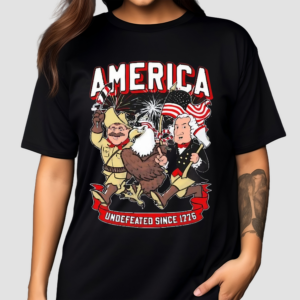 Undefeated Since 1776 America Tee Shirt