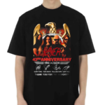 Slayer 43rd Anniversary 1981-2024 Thank You For The Memories Signatures Shirt