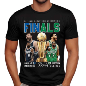 2024 National Basketball Association Finals Mavericks With Celtics Shirt