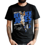 Derrick Jones Jr Dallas Mavericks Slant Shirt