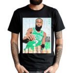 Jaylen Brown Power Moves Slam Cover Shirt