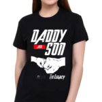 With The USA Divided Believes In GodDaddy And Son The Legend And The Legacy Shirt