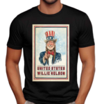 Willie Nelson Canvas Wrap Poster Shirt