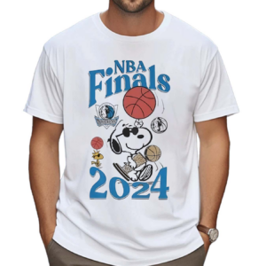 Peanuts Snoopy And Woodstock Dallas Mavericks 2024 NBA Finals Shirt