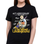 The Velvet Underground Fan 60th Anniversary Thank You For The Memories 1964-2024 Shirt