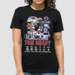 Greatest Of All Time Tom Brady Thank You For The Memories Shirt