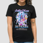 Sailor Moon 32 Years 1992-2024 Thank You For The Memories Shirt