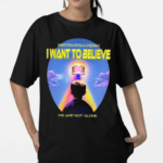 Kriss Rybalchenko I Want To Believe We Are Not Alone Sky Drum 2 0 Shirt