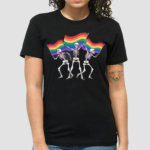 Skeleton LGBT Rainbow Pride Month 2024 Shirt