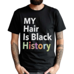 My Hair Is Black History Shirt