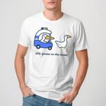 Eveoart Silly Goose On The Loose Graphic Shirt