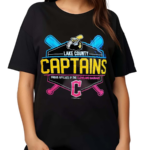 Lake County Captains Guardians Affiliate Shirt