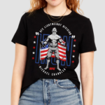 Michael Chandler American Flag Shirt