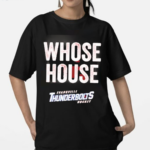 Whose House Evansville Thunderbolts Hockey 2024 Black Shirt