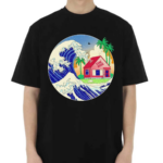 Kame Wave Dragon Ball And Hokusais The Great Wave Off Kanagawa Shirt