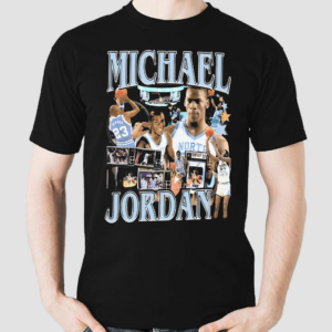 Michael Jordan Unc Must See Tv Player Number 23 Shirt