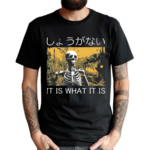 Tokyo Tiger It Is What It Is Skeleton Washed Shirt