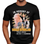 The Hunger Games 1935-2024 In Memory Of Donald Sutherland Shirt