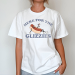 Hot Dog Here For The Glizzies US Flag Shirt