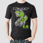 T Rex riding Jeep Teryx Kawasaki Shirt