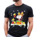 Woodstock Snoopy Gift Merry Christmas Shirt