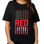 Red Flag Remember Everyone Deployed Shirt