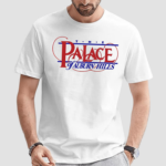 Sage Wearing The Palace Of Auburn Hills Shirt