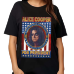 Vintage Alice Cooper For President Shirt